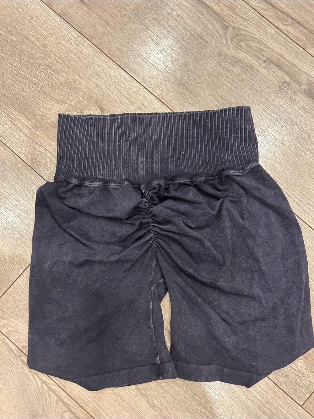 Free People Good Karma Ruched Shorts - Picture 3 of 4